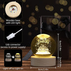 MAIBAOTA Birthday Decor Crystal Ball 2.4 Inches Glass Ball Birthday Gifts - Image 3