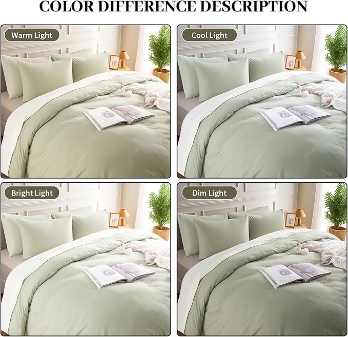 NEXHOME PRO Full Duvet Cover Set – 100% Certified Organic Cotton - Image 4
