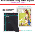 RPJC 11x14 inch Picture Frames Made of Solid Wood and High Definition Glass - Image 8