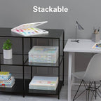 Denkee 12 x 12 Paper Storage, 4 Pack Scrapbook Paper Organizer Storage - Image 7