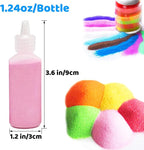 Guuozzli 24 PCS Art Sand, 1.24 oz Colored Sand Bottles, Sand Arts and Crafts Kit - Image 2