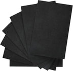 IOOLEEM Black Felt Sheets by IOOLEEM