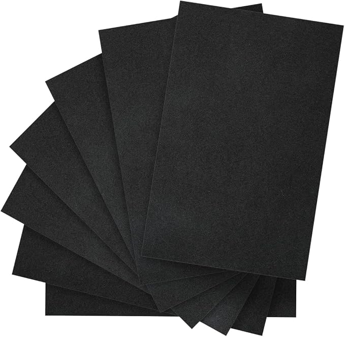 IOOLEEM Black Felt Sheets by IOOLEEM