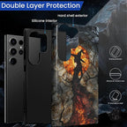 Case for Samsung Galaxy S24 Ultra Case, Halloween Witch Moon Stained Glass - Image 6