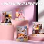 Flever Dollhouse Miniature DIY House Kit Creative Room - Image 9