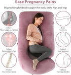 Victostar Pregnancy Pillow, 57 inches U Shaped Maternity Pillow - Image 4