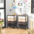 SYKIARIOL Utility Cart with 4 Drawers, Rolling Storage Cart with Drawers - Image 2