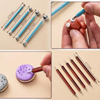 Amrules Clay Tools Kit, Practical Polymer Clay Sculpting Tools Kit, Air Dry - Image 5