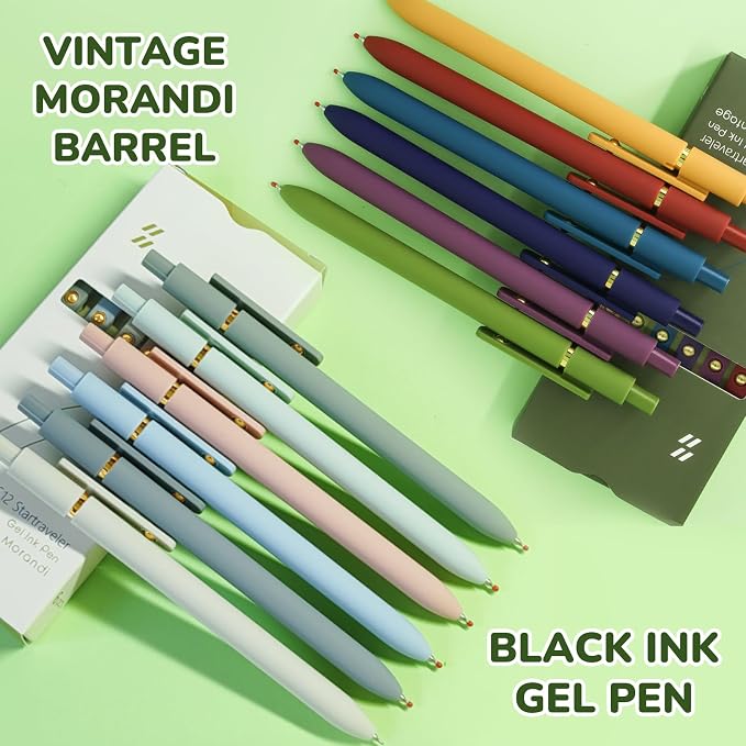 UIXJODO Gel Pens, 0.5mm Fine Point Smooth Writing Pens, High-End Series - Image 6