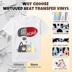 Holographic HTV Heat Transfer Vinyl Roll - Image 6