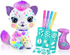 Canal Toys Personalize Airbrush Plush Large Kitty! Decorate, Repeat! Customize - Image 15