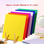 Adrattnay Acrylic Sheets 1/8 Thick, Opaque Colored Acrylic Panel - Image 6