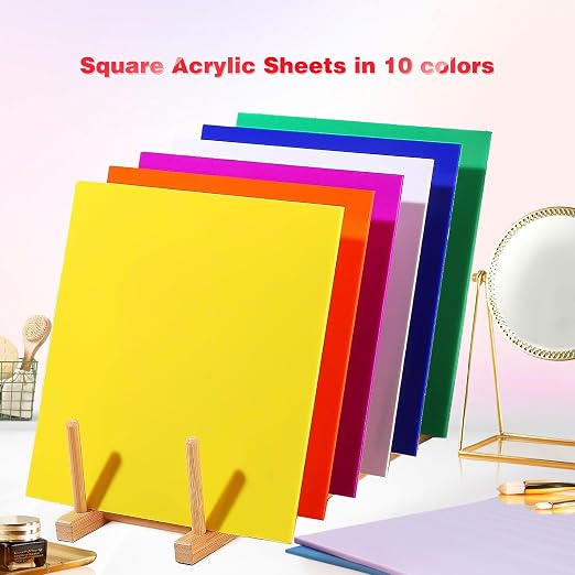 Adrattnay Acrylic Sheets 1/8 Thick, Opaque Colored Acrylic Panel - Image 6