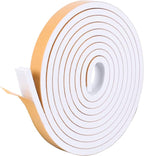 Kikerike Self Adhesive Foam Tape Weatherstrip 1/2in x 1/4in x 16.5Ft High by Kikerike