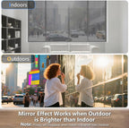 LEMON CLOUD One Way Window Privacy Film See Out Not in Reflective Mirror UV - Image 4