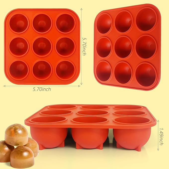 9-Cavity Silicone Frozen Dog Treat Mold - Image 4