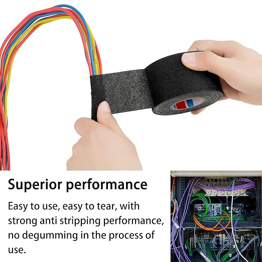 Outus Wire Harness Cloth Electrical Tape Wire Loom Harness Automotive Heat - Image 5
