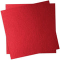 12" x 12" Felt Fabric Sheets for Crafts, 1mm Thick, Squares Felt Paper for by YHOLSDAS