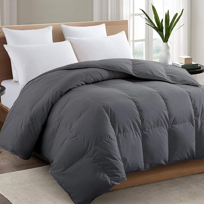 TEXARTIST Premium 2100 Series King Comforter All Season Breathable Grey by TEXARTIST