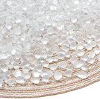 Keedolla 0.5 Lb White Frosted Sea Glass Stones Fish Tank Rocks Gravel Aquarium by Keedolla