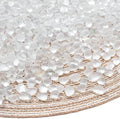 Keedolla 0.9 Lb Clear Frosted Sea Glass Stones Fish Tank Rocks Gravel Aquarium by Keedolla