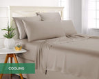 Queen Pillowcases by Pure Bamboo, Genuine 100% Organic Viscose Derived from - Image 5