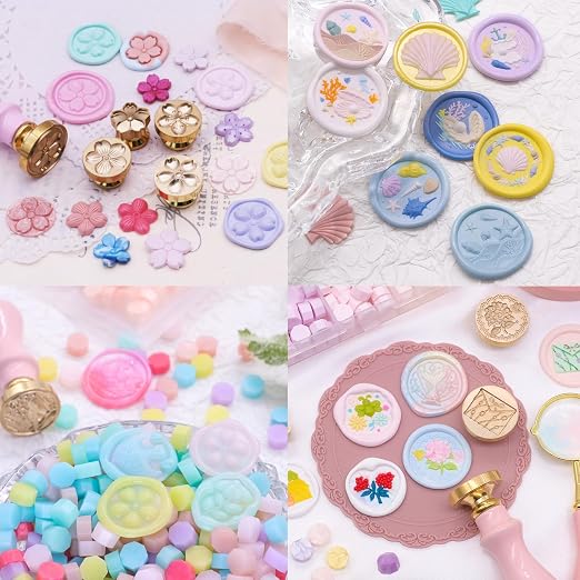 300Pcs Wax Seal Beads, Sealing Wax Beads, Octagon Waxsealingbeads - Image 4