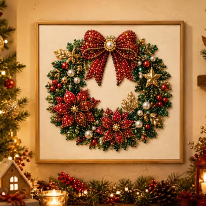 DIY Christmas Pearl Diamond Painting Art Kit - Image 4