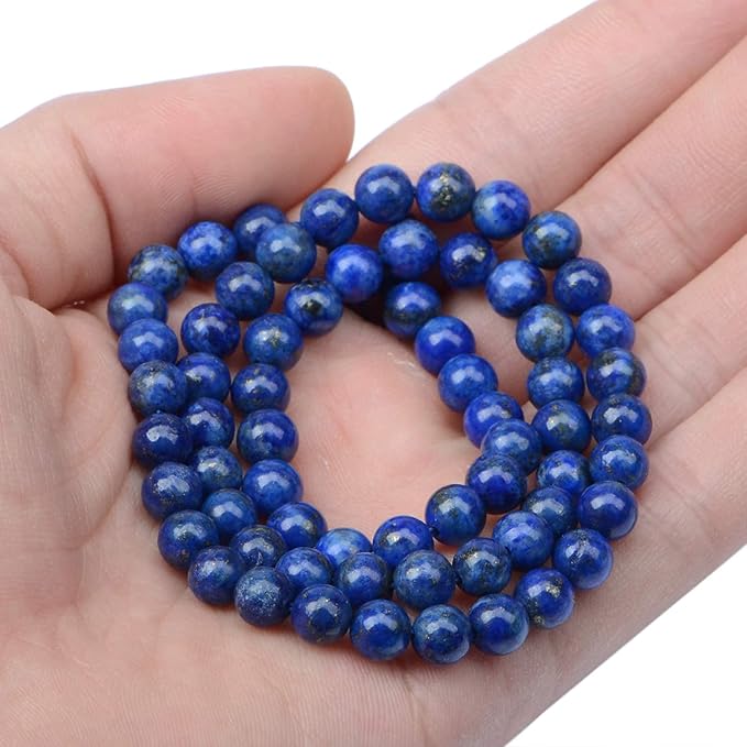 AD Beads Natural Gemstone Round Loose Beads 15" - Image 3