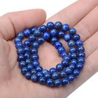 AD Beads Natural Gemstone Round Loose Beads 15" - Image 3