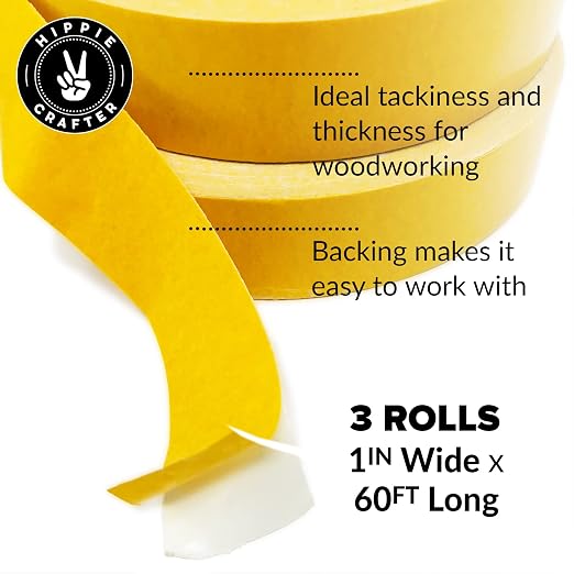 HIPPIE CRAFTER 3 Pack Double Sided Tape - Image 2