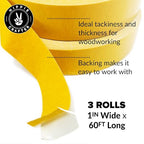 HIPPIE CRAFTER 3 Pack Double Sided Tape - Image 2
