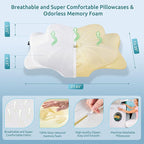DONAMA Cervical Pillow for Neck and Shoulder Pain Relief, Cooling Contour - Image 6