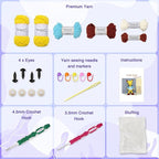 Noocro Amigurumi Crochet Kit for Beginners, Intermediate and Advanced Crocheters - Image 3