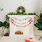 Kpop Party Banner Decor Popular Singer DIY Giant Friendship Bracelet Garland - Image 3