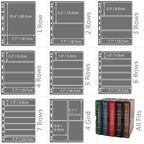 MUDOR Stamp Pages for Stamp Collection Album Binder Book, 10 Sheet 5 Rows | - Image 8