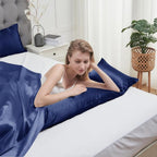 Satin Body Pillow Pillowcase 1pc, Silky Body Pillow Cover Similar to Silk - Image 3