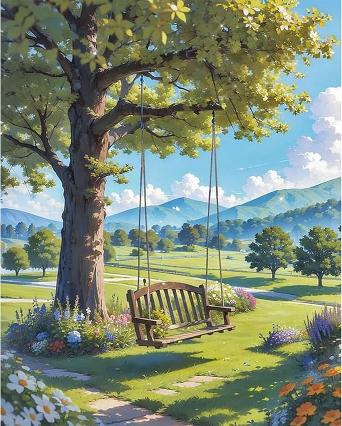xackcme Landscape Paint by Numbers by xackcme