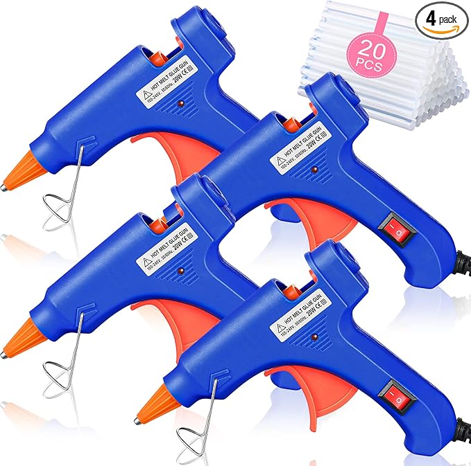 Zhengmy 4 Pieces Mini Hot Glue Gun by Zhengmy