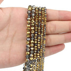 500pcs 6mm Crystal Glass Beads for Jewelry Making Faceted Rondelle Flat Beads - Image 8