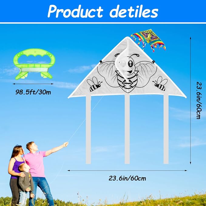 VAIPI 10 PCS DIY Color Filled Kite - Image 2