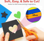 Self-Adhesive EVA Foam Sheets for Crafts – 2mm Thickness 8 Black Sheets - Image 4