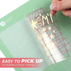 HTVRONT Transfer Tape for Vinyl, 5.5" x 30 FT, Medium Tack, Transfer Paper - Image 3