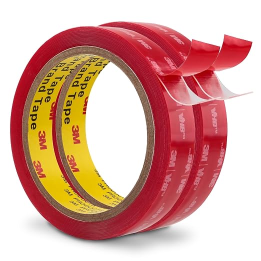 3M Heavy Duty Double Sided Tape 0.75" x15.4Ft 2 Pack Clear 4905 | Heavy Duty by 3MFullRangeProducts