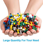 400Pcs Push Pins, Thumb Tacks for Bulletin Board, Stick Pins Thumb Tacks for - Image 4