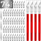 Exacto Knife, Hobby Knife, 74 Pack by JTIEO