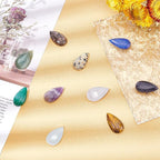 PH PandaHall Teardrop Shaped Natural Gemstone Cabochons - Image 4