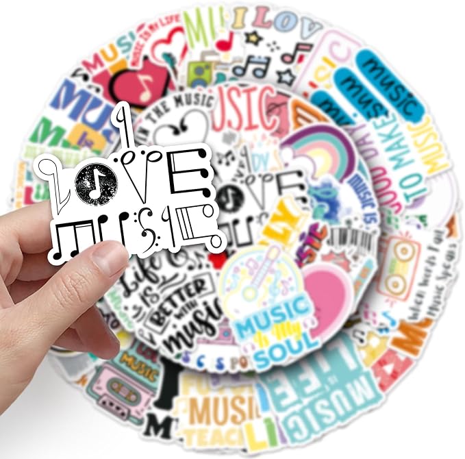 Love Music Inspirational Stickers - Image 5