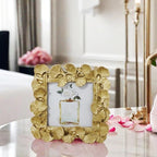 1PCS 4x4Inch Ginkgo Picture Frame | Light Gold, Resin Picture Frame, Wall - Image 4