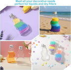 Pafeooui 45 Pack 2.5 Oz Plastic Sand Art Bottles - Image 7